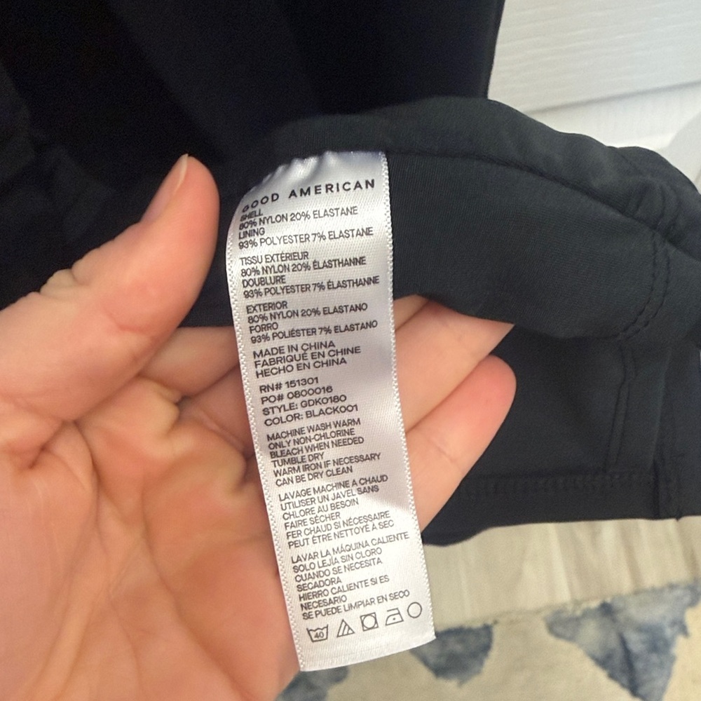 Good American Black Midi Dress - Picture 5 of 6